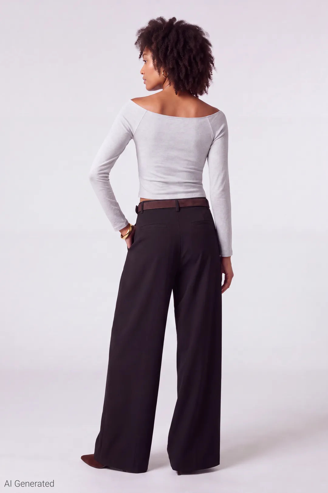 Off Shoulder Long Sleeve Top