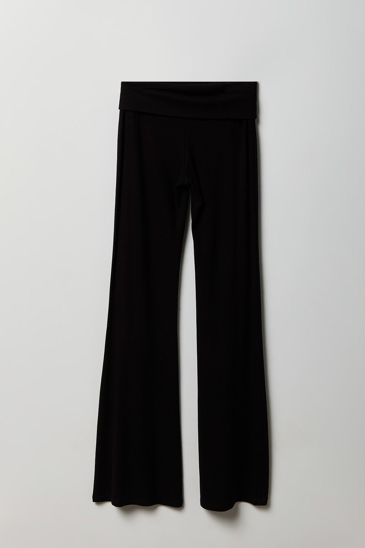 Soft Ribbed T-Shirt & Flare Pant Set