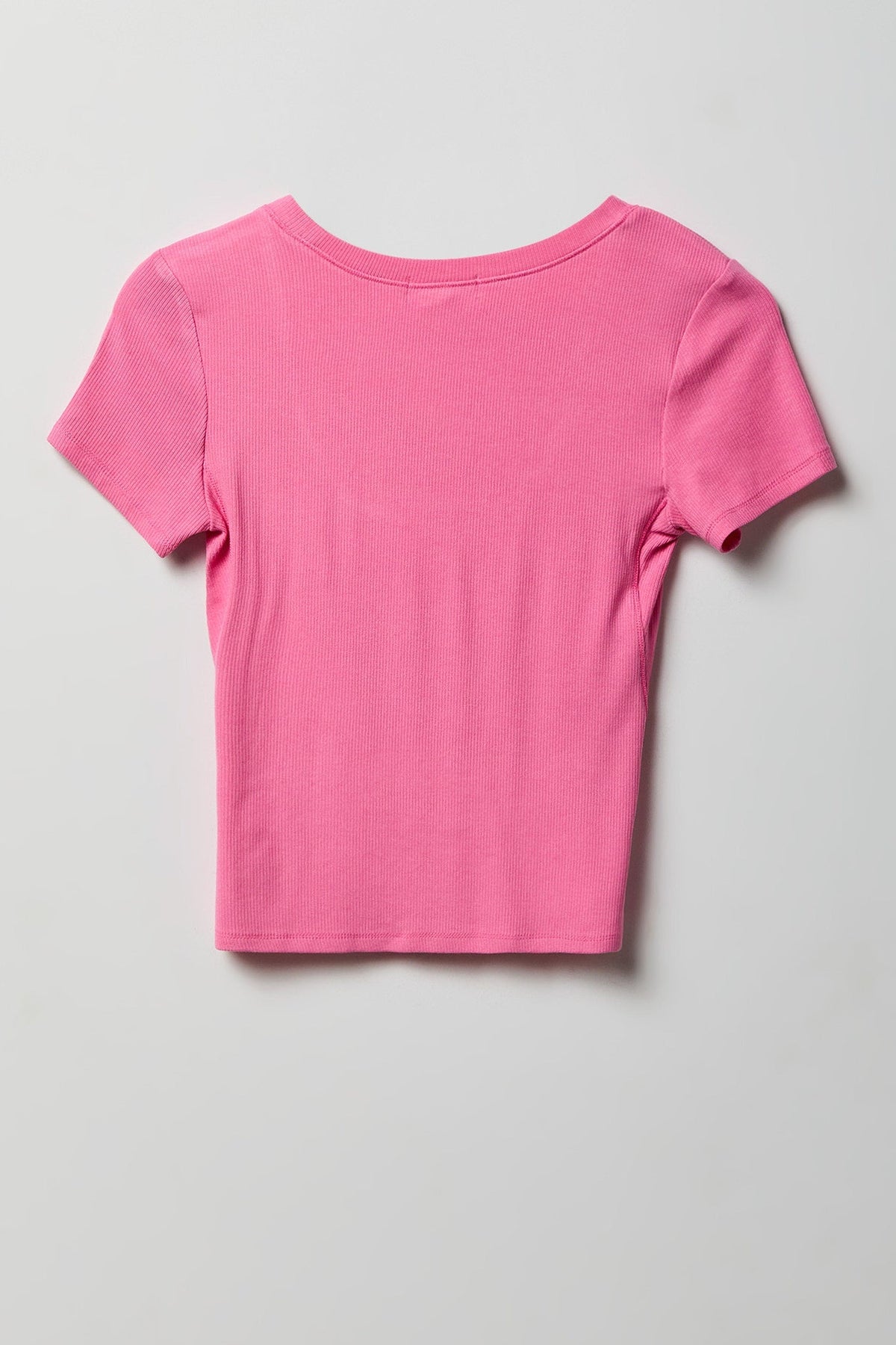 Soft Ribbed T-Shirt & Flare Pant Set