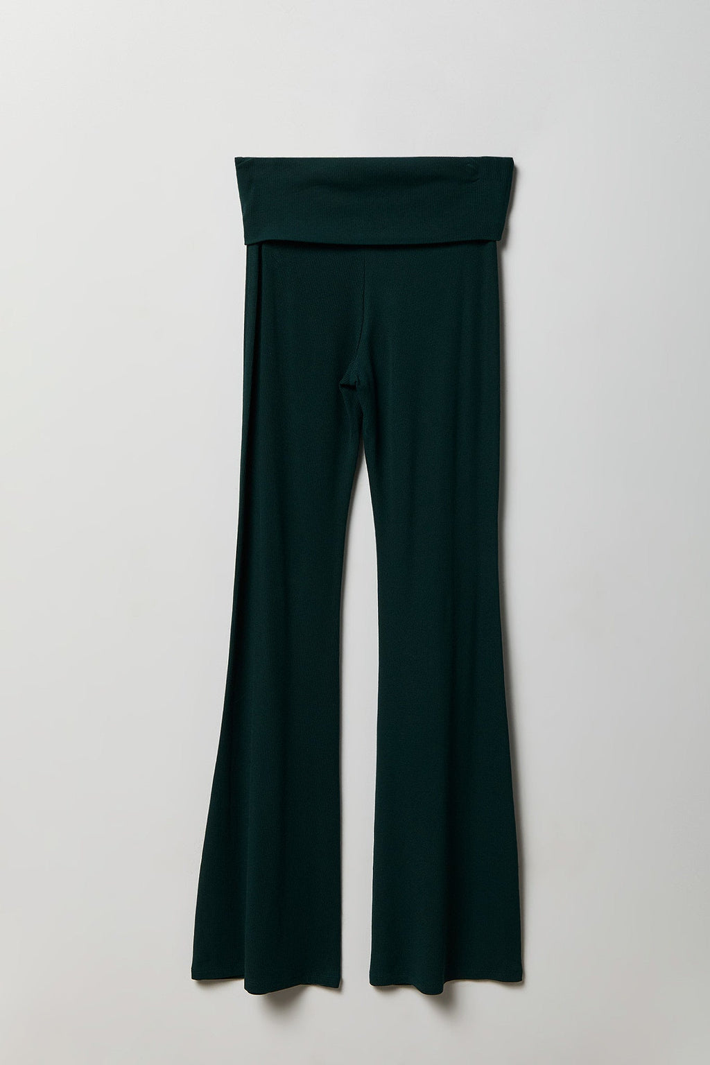 Soft Ribbed T-Shirt & Flare Pant Set