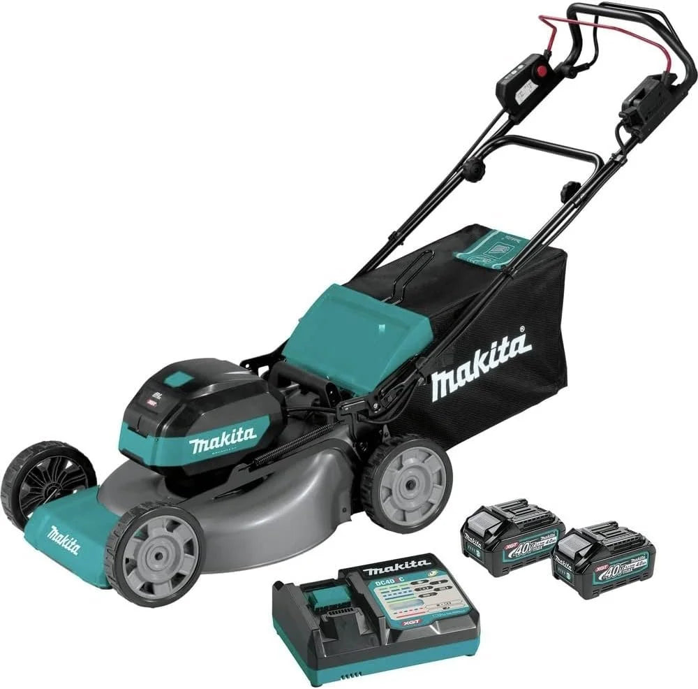 Makita 40V max XGT Brushless 21 in Self‐Propelled Commercials Lawn Mowers Kit GML01PL