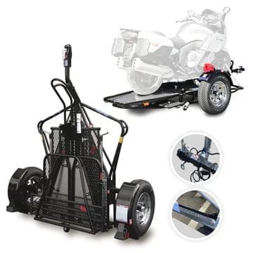 Single Stand-Up Motorcycle Trailer