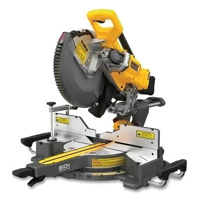 DeWalt DCS781B 60V 12 in Double Bevel Sliding Miter Saw