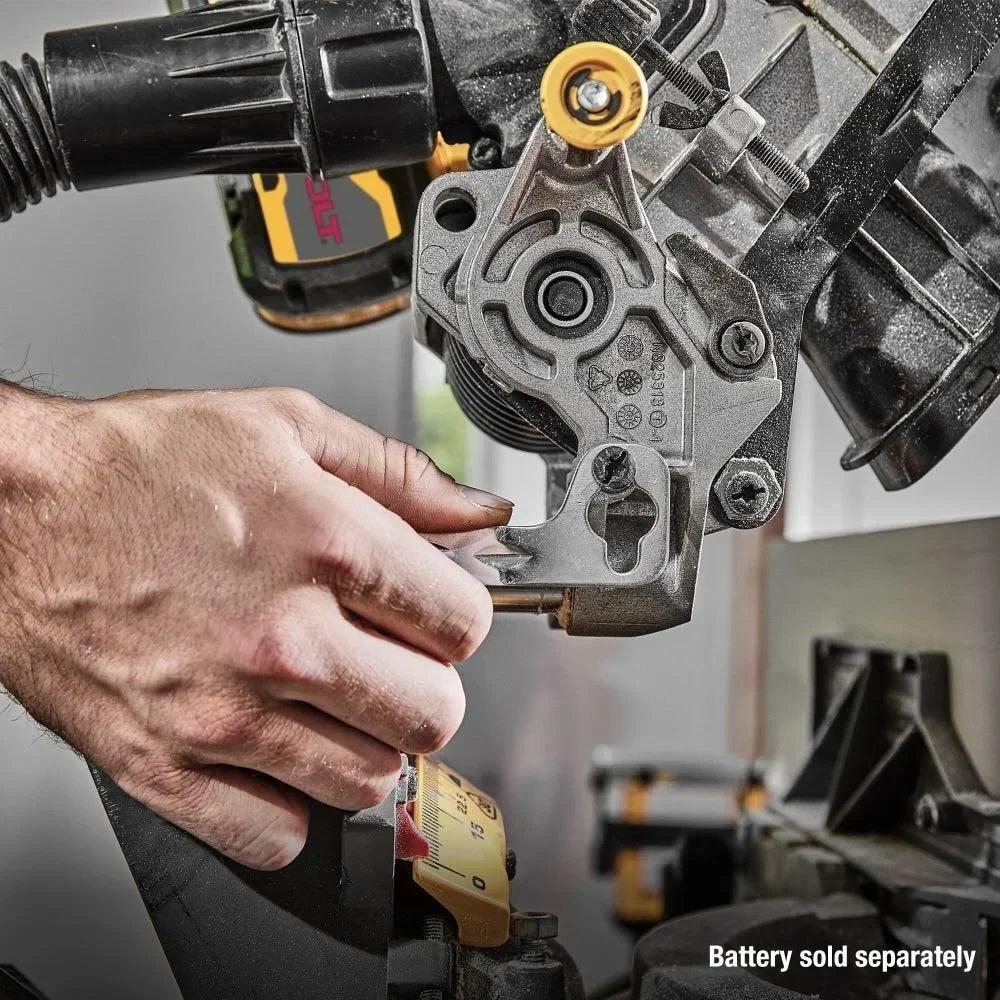 DeWalt DCS781B 60V 12 in Double Bevel Sliding Miter Saw