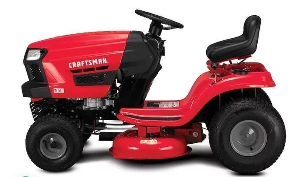 Craftsman T100 36 in 11.5-HP Riding Lawn Mower