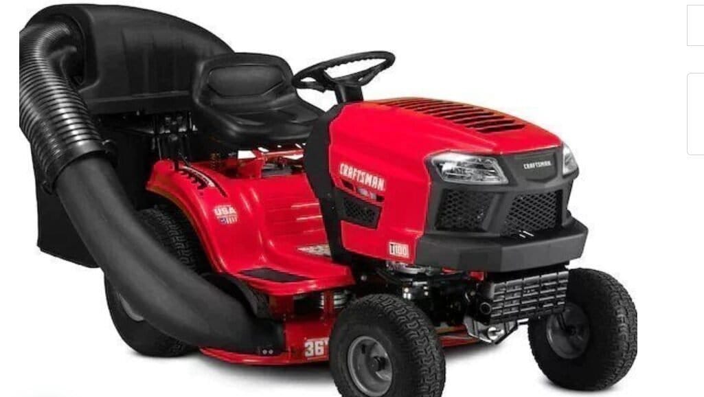Craftsman T100 36 in 11.5-HP Riding Lawn Mower