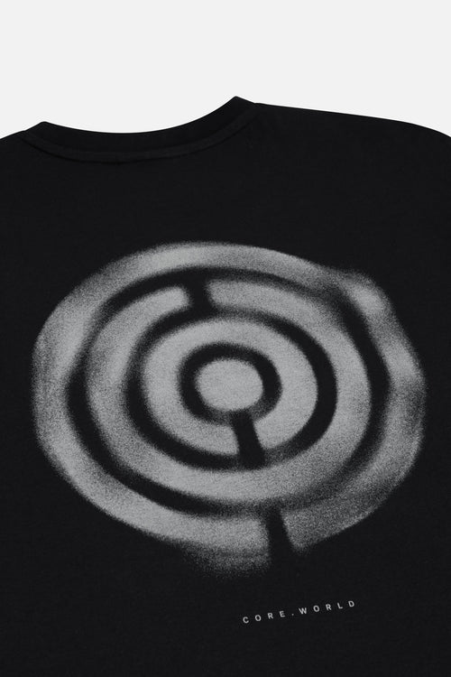 CORE BLUR ICON LONGSLEEVE BLACK