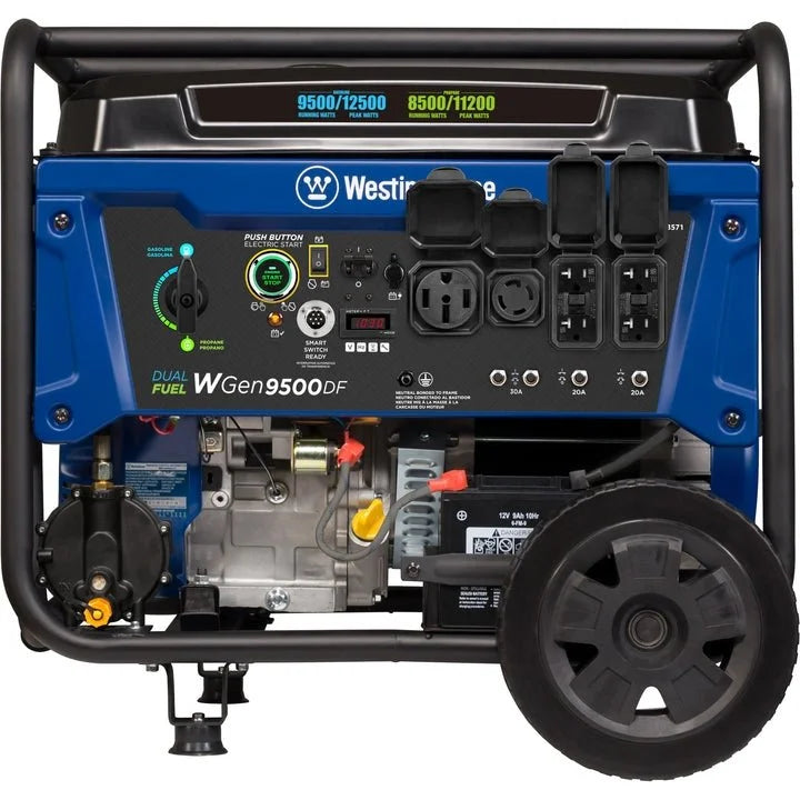 Westinghouse WGen9500DF Dual Fuel Portable Generator