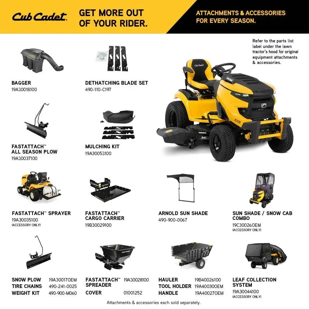 Cub Cadet XT2 SLX54 54 in Residential Ridings Mowers (13A5A2TMA10)