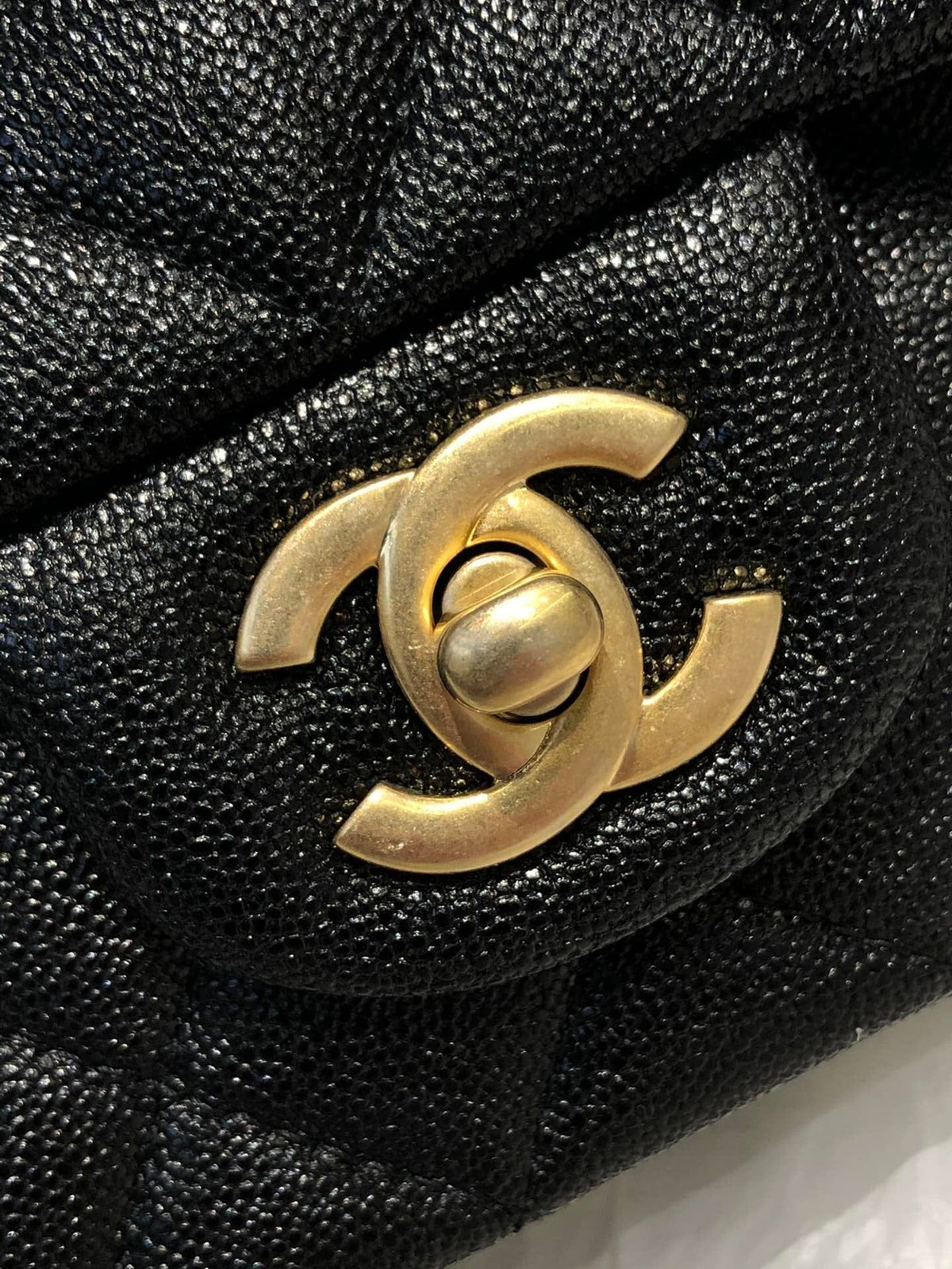 Chanel Classic Flap Bag 20cm Black - Handbag