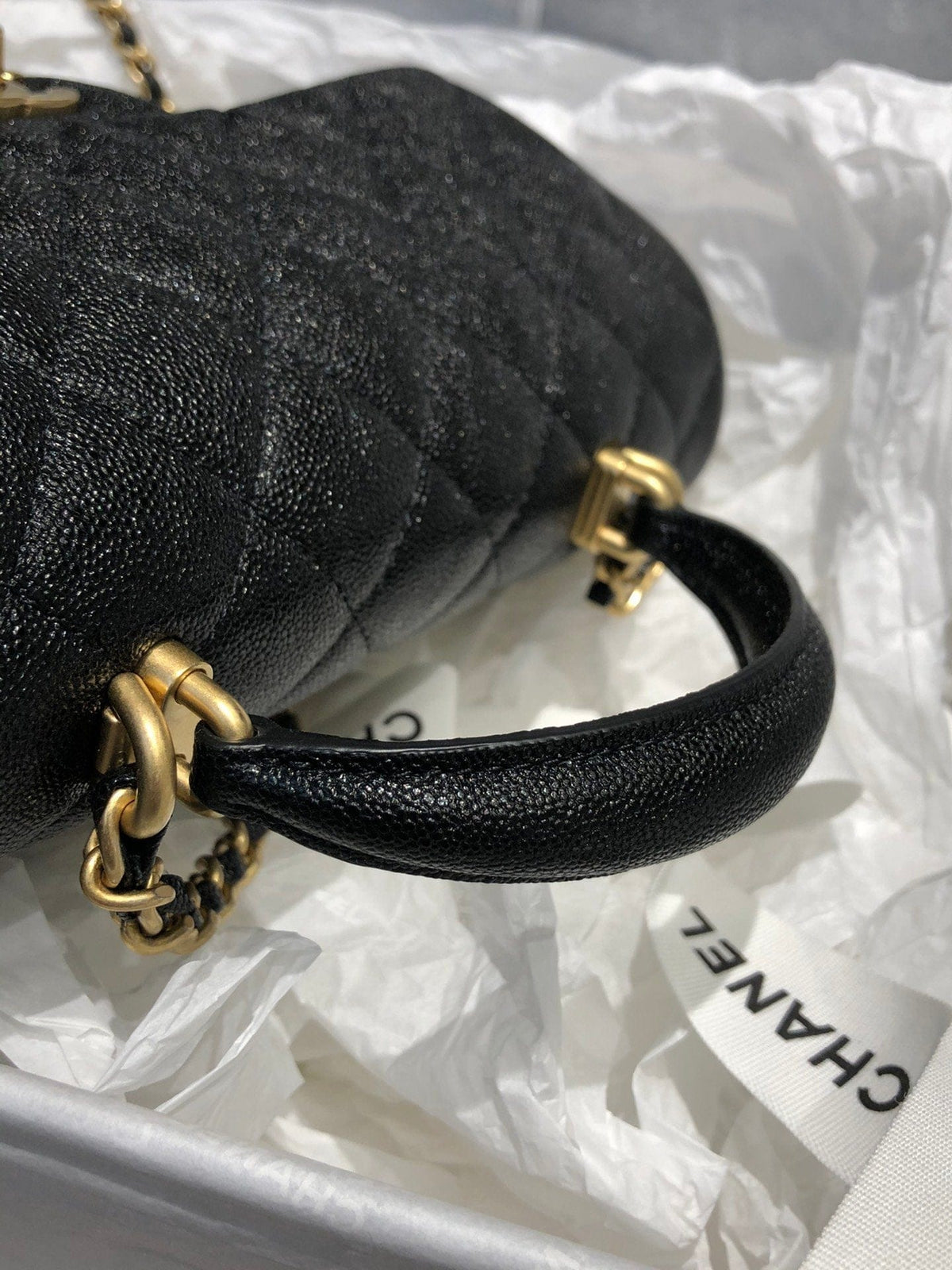 Chanel Classic Flap Bag 20cm Black - Handbag