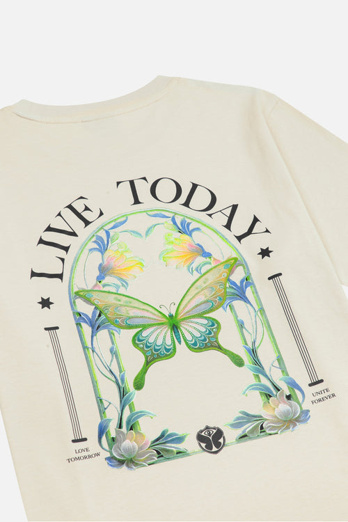 BUTTERFLY LIVE TODAY T-SHIRT