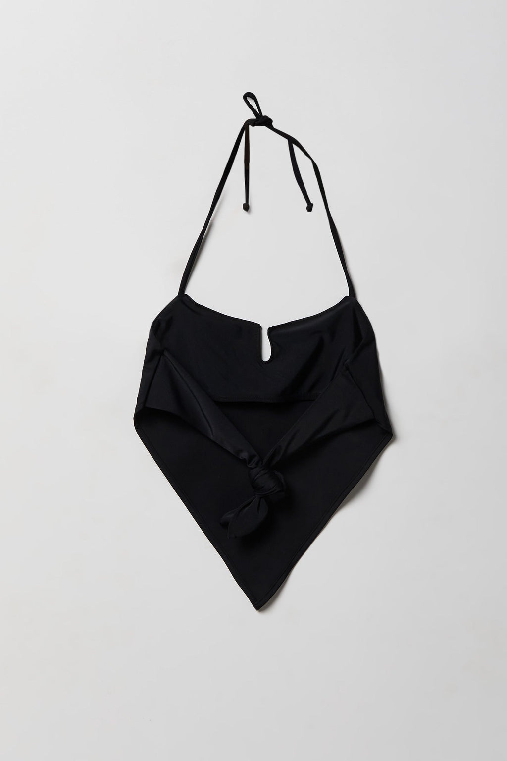 V-Hem Halter Swim Top