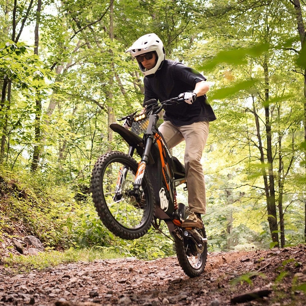 HappyRun G300 Pro Electric Dirt Bike - Black
