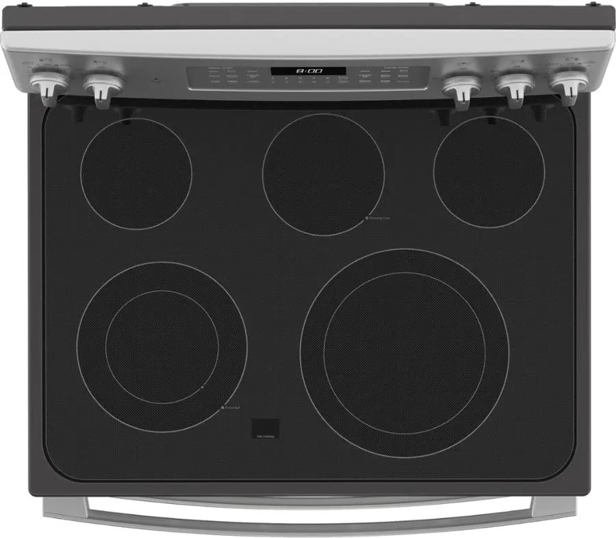 Whirlpool 6.7 Cu. Ft. Electric Double Oven Range with True Convection Cooking - Stainless Steel 1