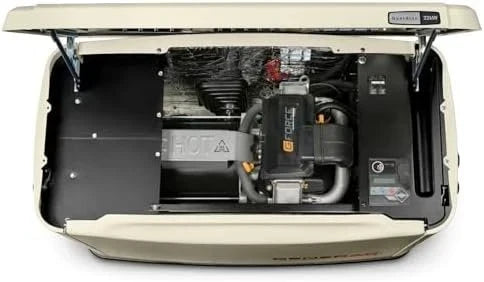 Generac Guardian 22kW Home Standby Generator with 200-Amp Transfer Switch, Aluminum Enclosure & WiFi Monitoring