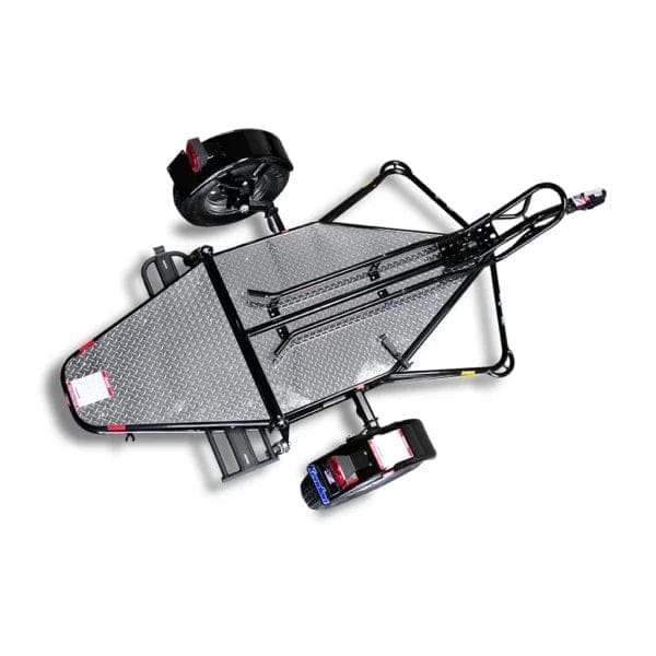 Single Stand-Up Motorcycle Trailer