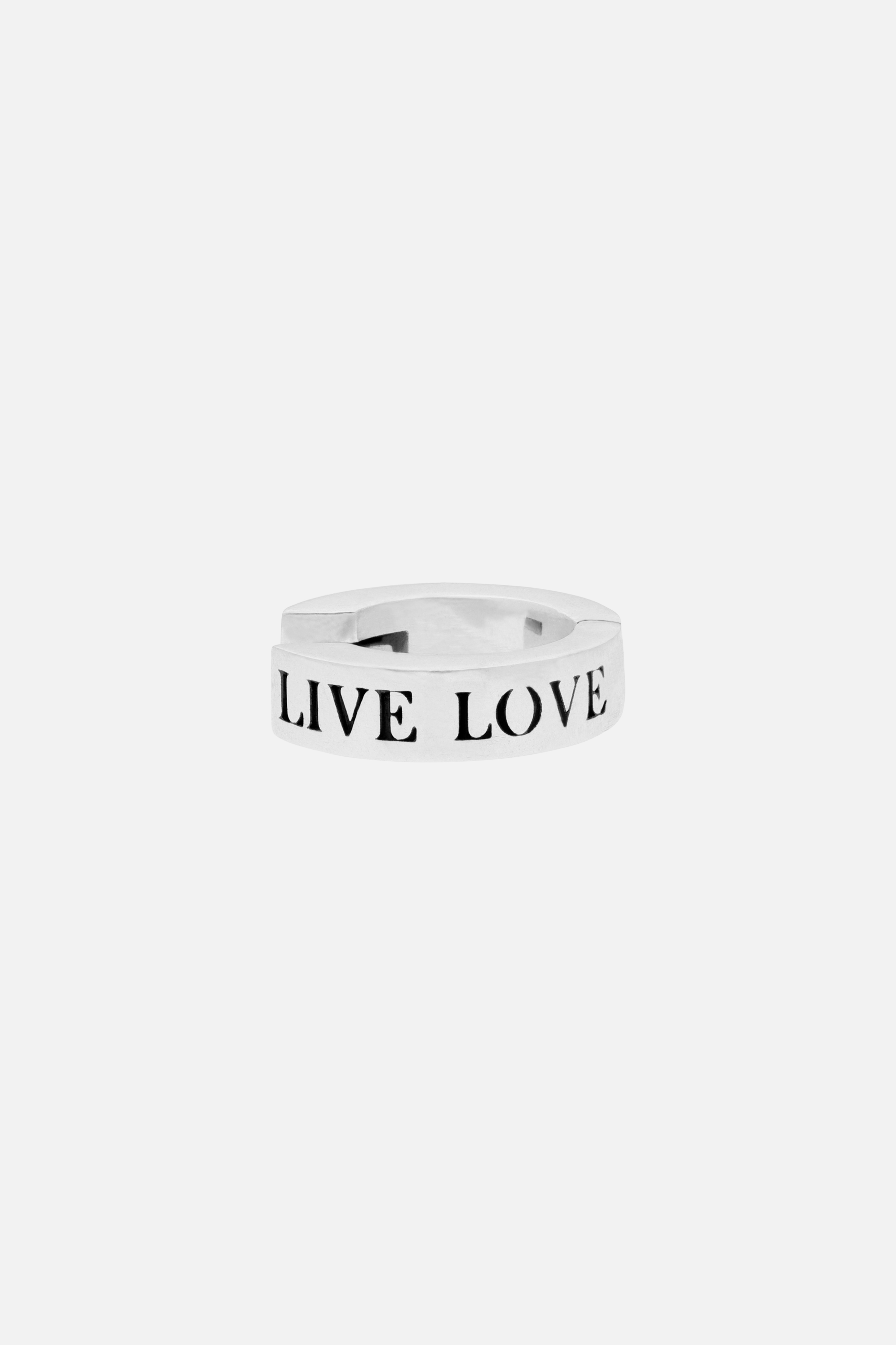 SLOGAN EARRING