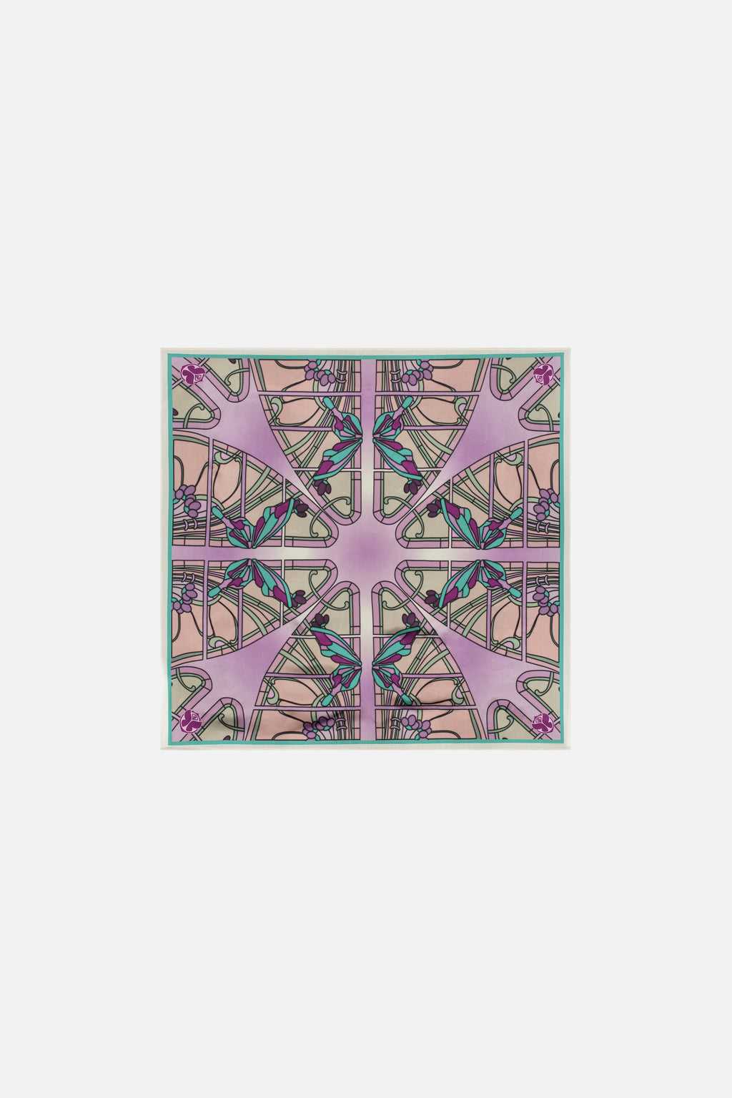 BUTTERFLY VITRAIL HEAD SCARF