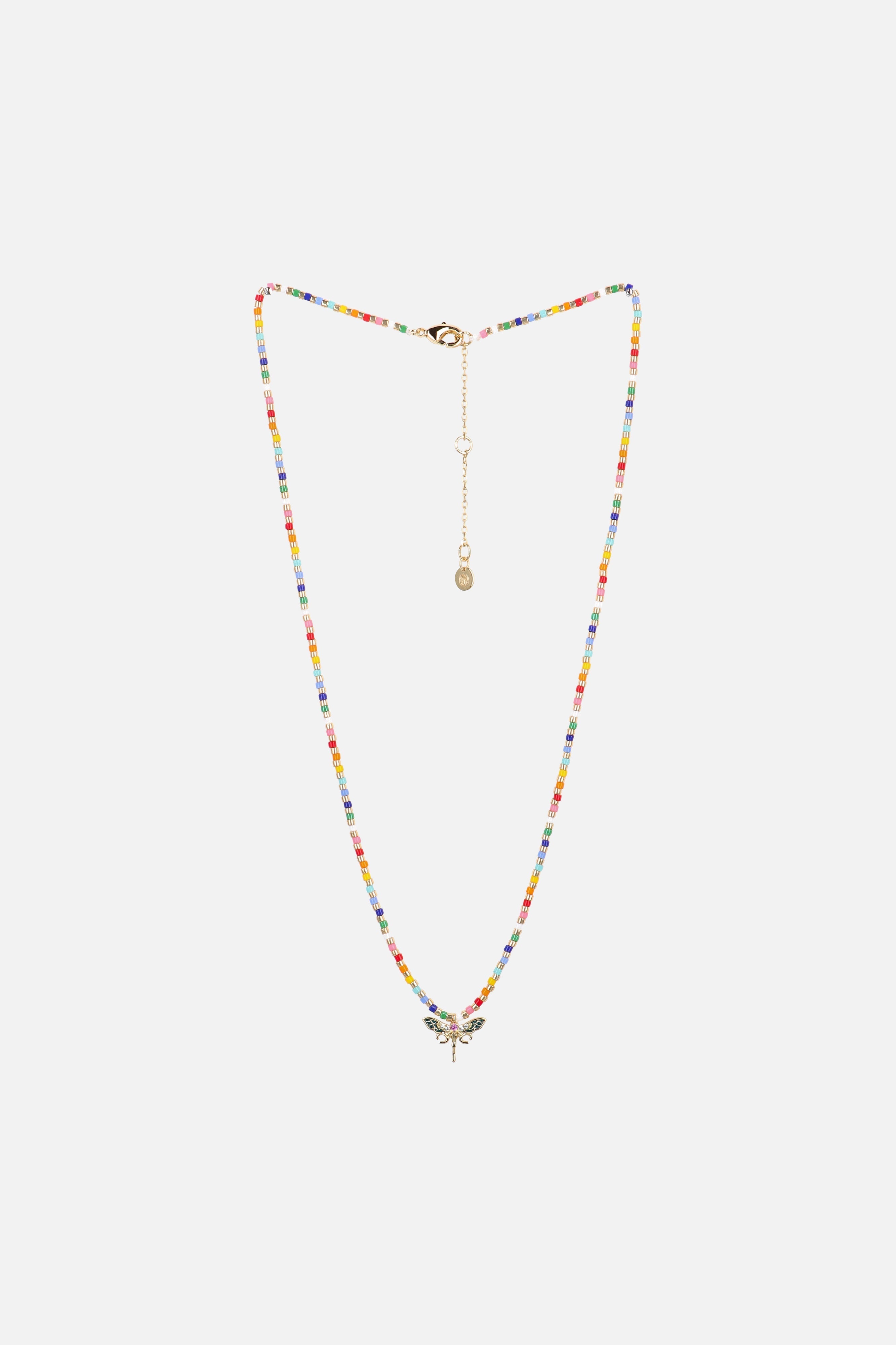 DRAGONFLY RAINBOW NECKLACE