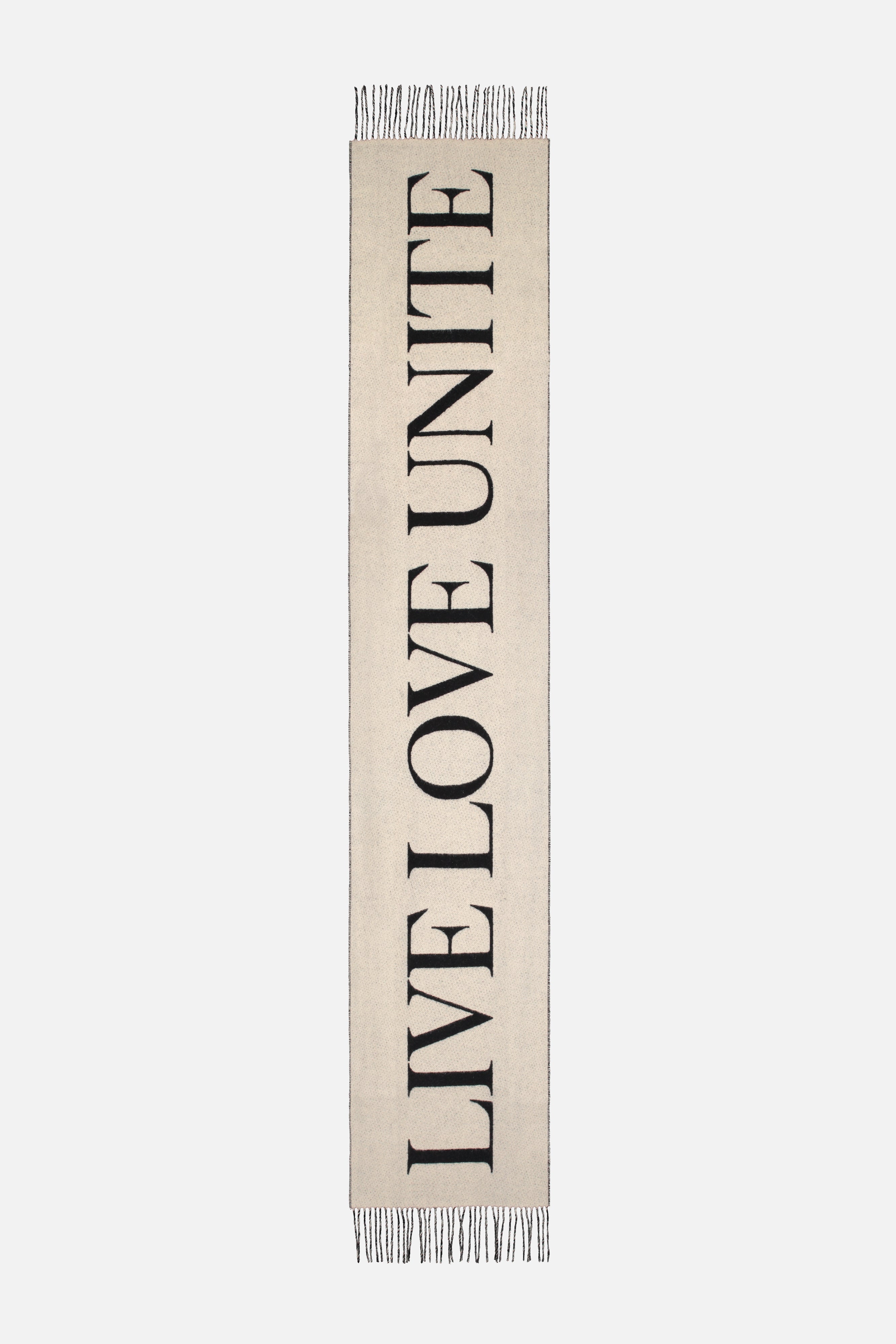 SLOGAN SCARF
