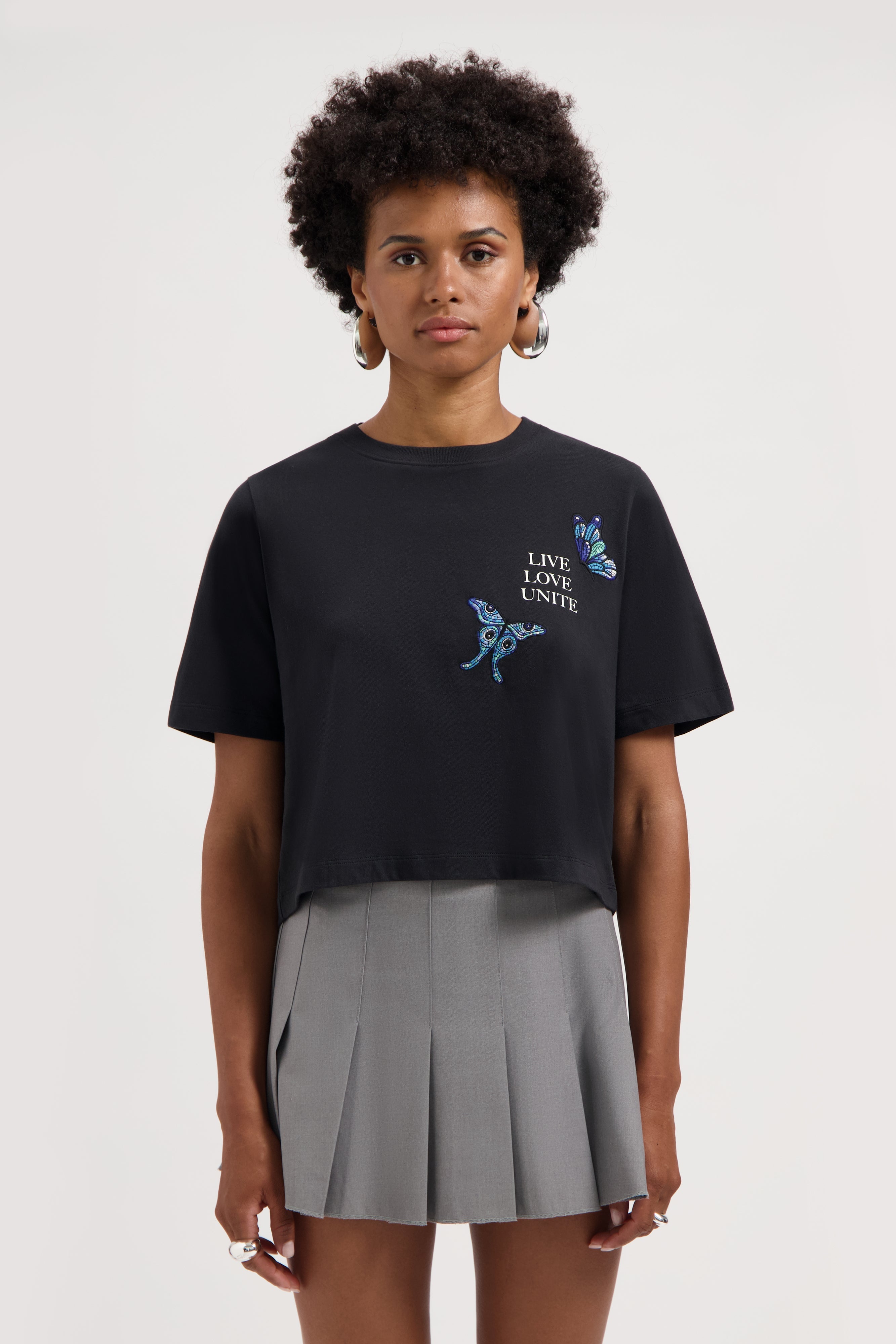 STAIRWAY BUTTERFLY T-SHIRT WOMEN