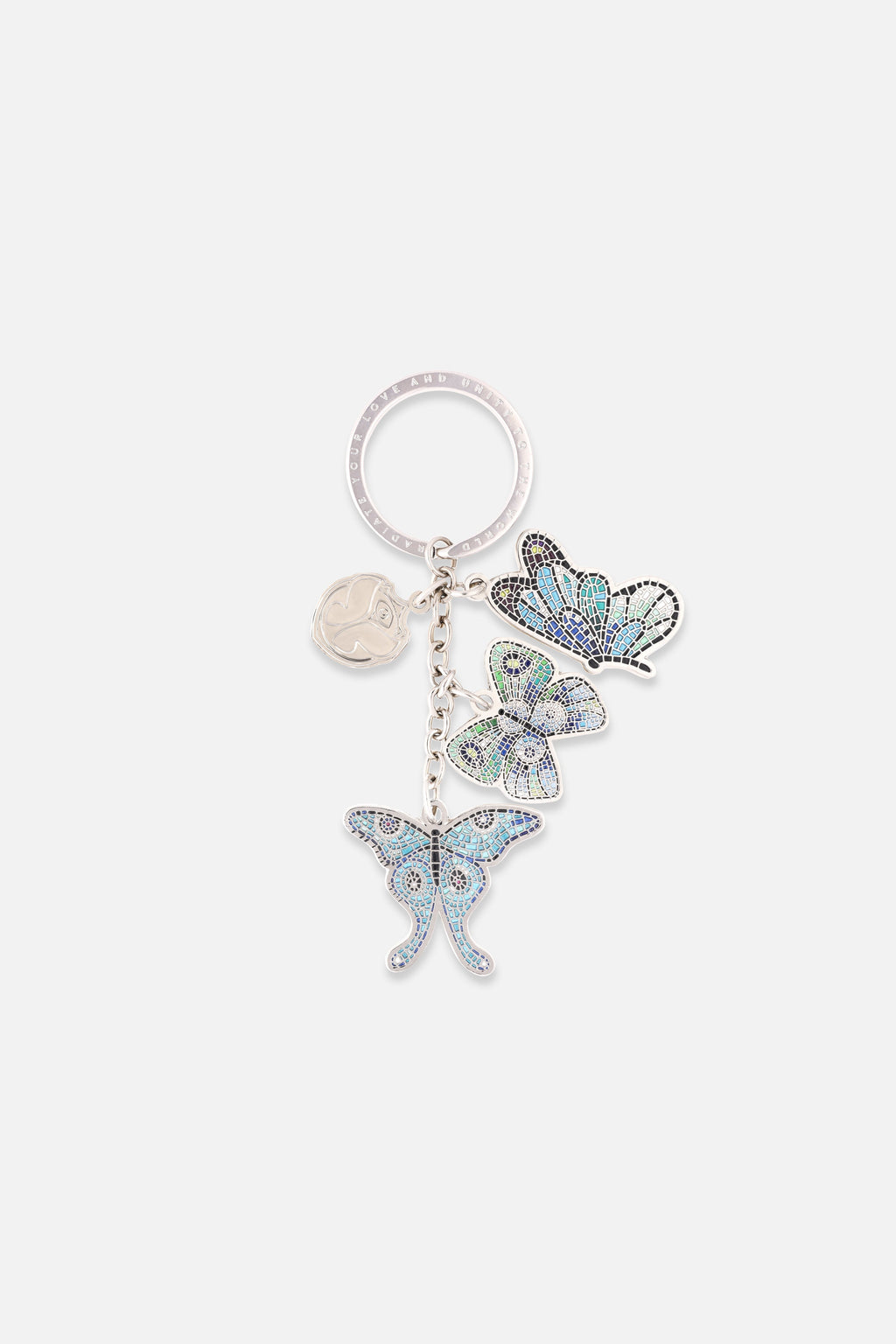 STAIRWAY BUTTERFLY KEYCHAIN