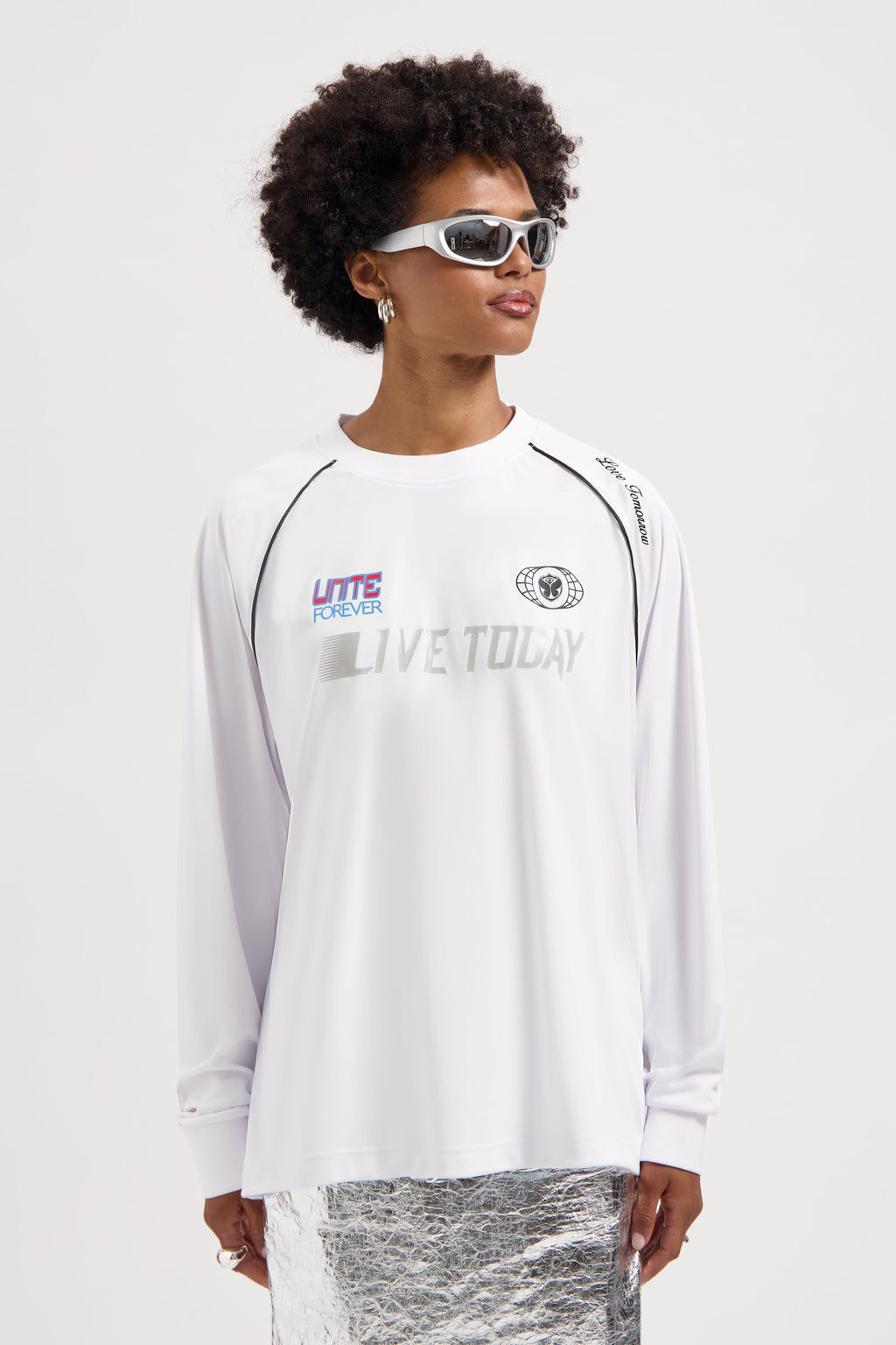 SLOGAN BASEBALL LONGSLEEVE