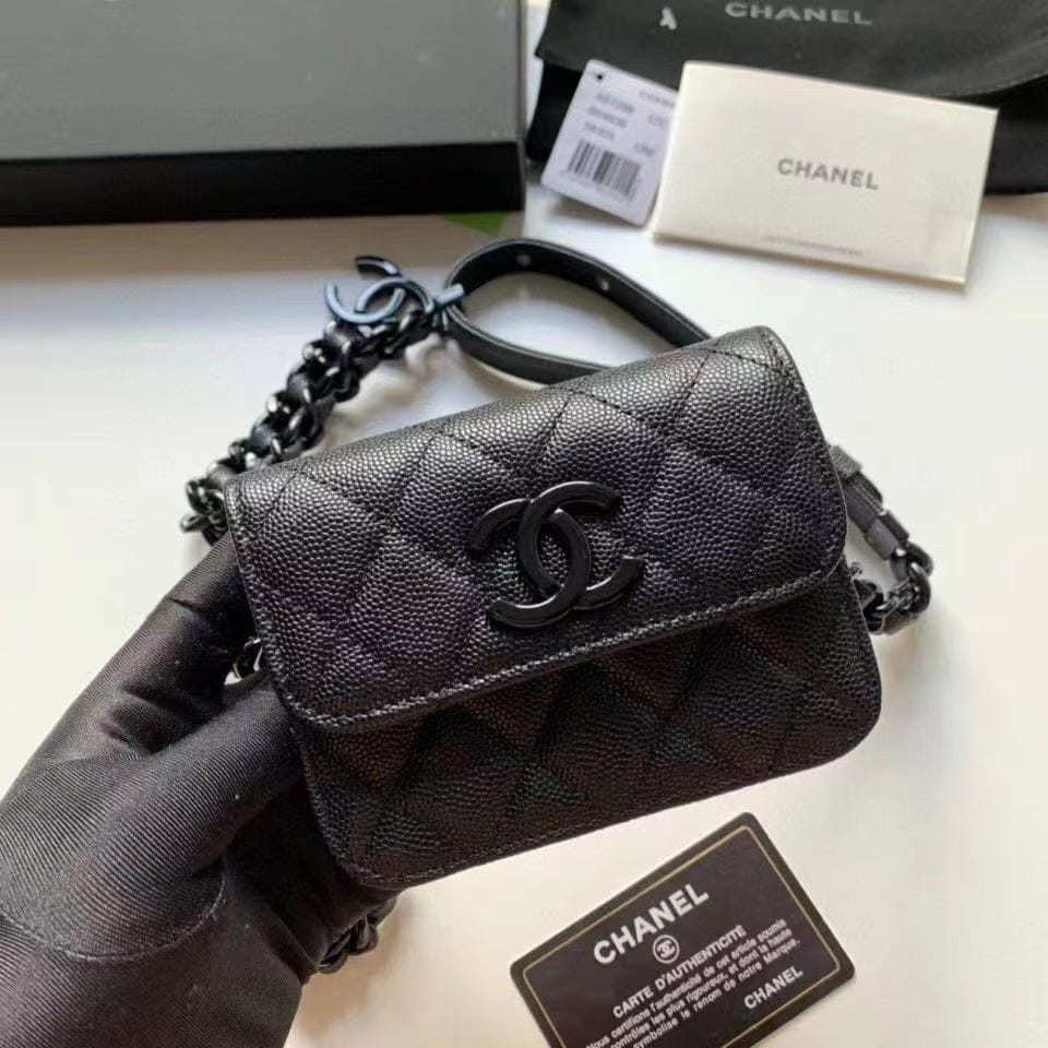 Chanel Classic Flap Bag 13cm Black - Handbag