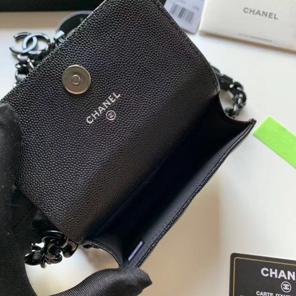 Chanel Classic Flap Bag 13cm Black - Handbag