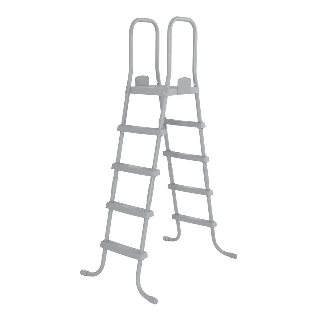 Coleman Power Steel 22 ft x 52" Metal Frame Above Ground Pool w/ Pump, Ladder, & Cover, Gray