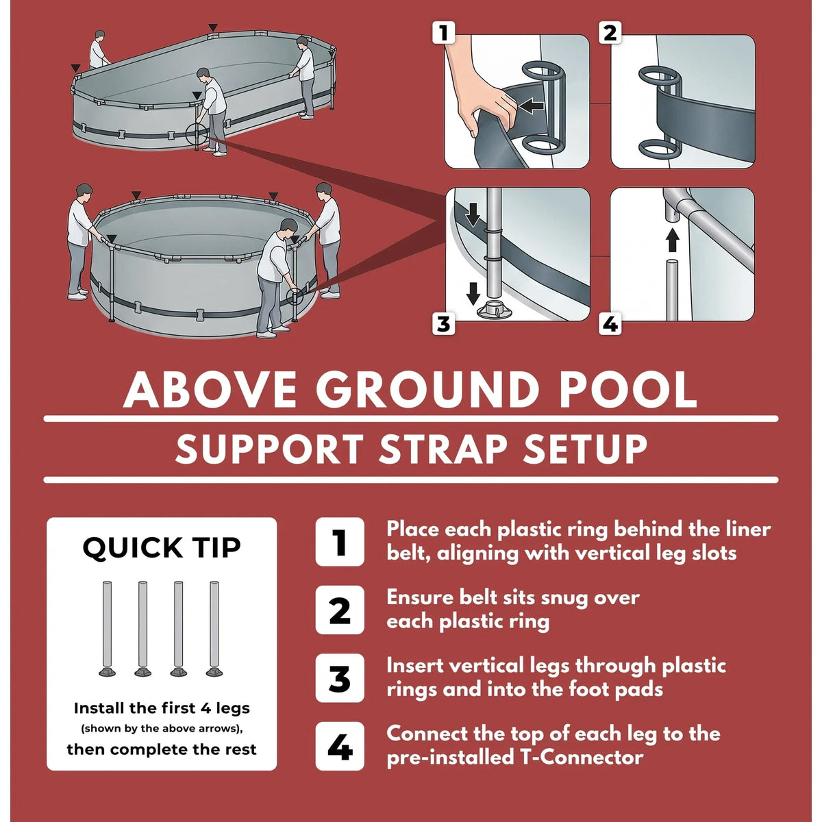 Coleman Steel Pro Max 14 ft x 33 in Round Metal Frame Above Ground Pool Set