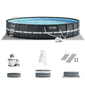 Intex Ultra XTR 18 ft x 52 in Round Above Ground Pool Set, Sand Filter Pump