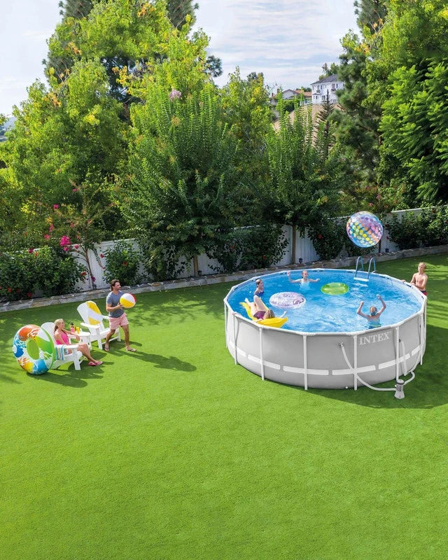 Intex Prism Frame 20 ft x 52 in Above Ground Pool Set