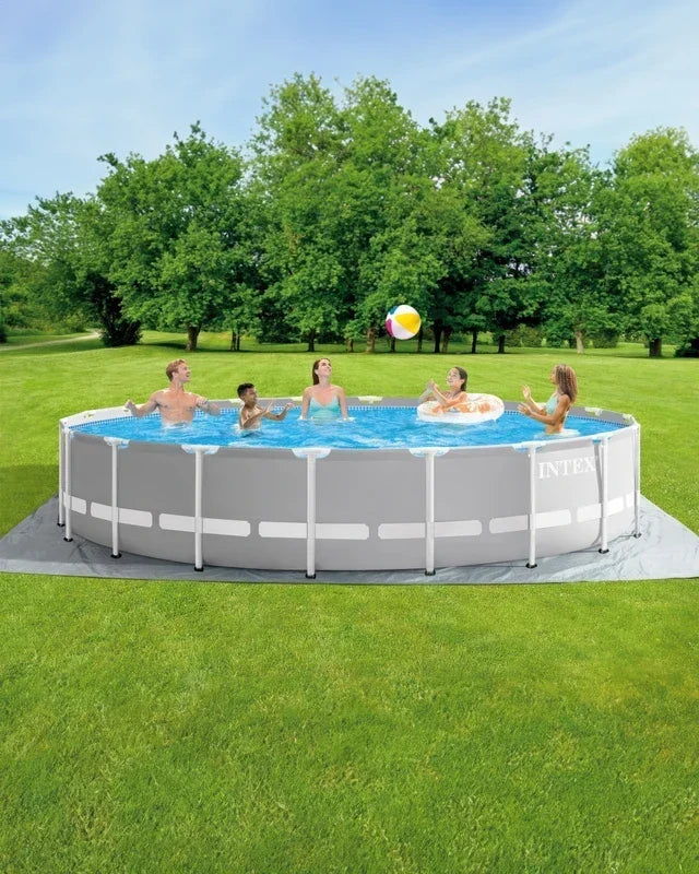Intex Prism Frame 20 ft x 52 in Above Ground Pool Set