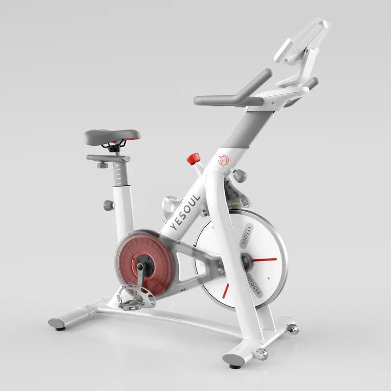 Yesoul S3 Indoor Exercise Bike Smart Black Cycling Bike Magnetic Stationary Bike Low Noise Indoor Cycling Bike for Home Gym Electric Stationary Bike