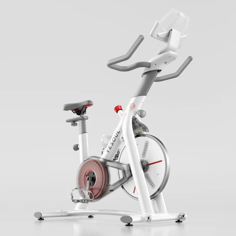 Yesoul S3 Indoor Exercise Bike Smart Black Cycling Bike Magnetic Stationary Bike Low Noise Indoor Cycling Bike for Home Gym Electric Stationary Bike