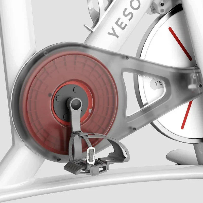 Yesoul S3 Indoor Exercise Bike Smart Black Cycling Bike Magnetic Stationary Bike Low Noise Indoor Cycling Bike for Home Gym Electric Stationary Bike