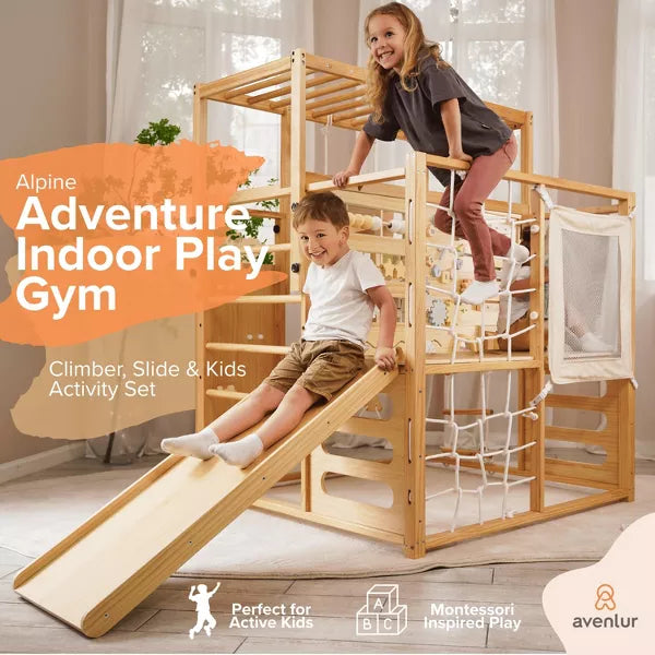 Avenlur Alpine Adventure Gym: Ultimate Indoor Play Experience