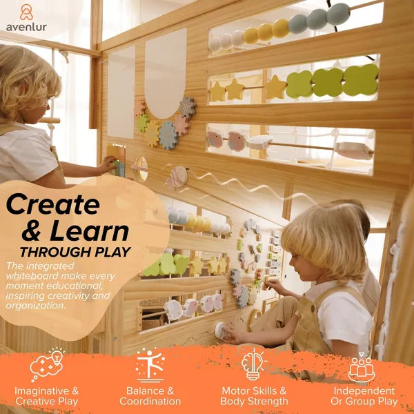 Avenlur Alpine Adventure Gym: Ultimate Indoor Play Experience