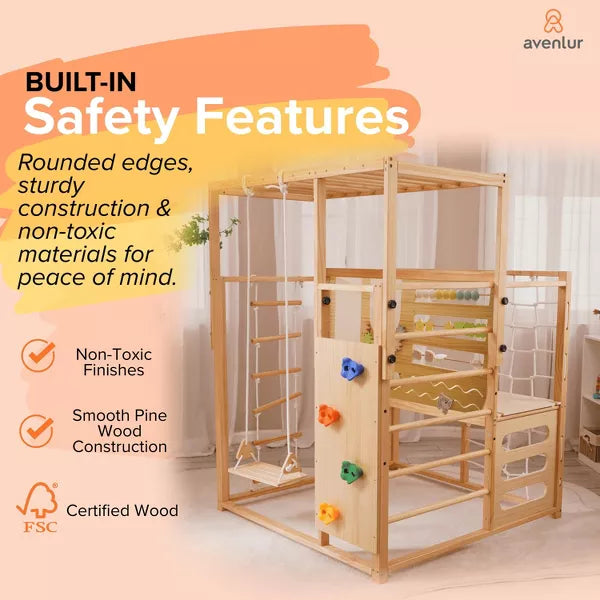 Avenlur Alpine Adventure Gym: Ultimate Indoor Play Experience