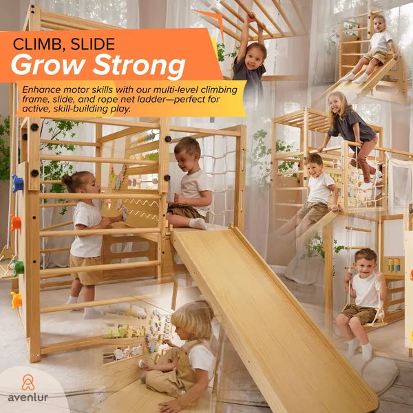 Avenlur Alpine Adventure Gym: Ultimate Indoor Play Experience