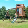 Kidkraft Cypress Cove Wooden Swing Set - Play Equipment