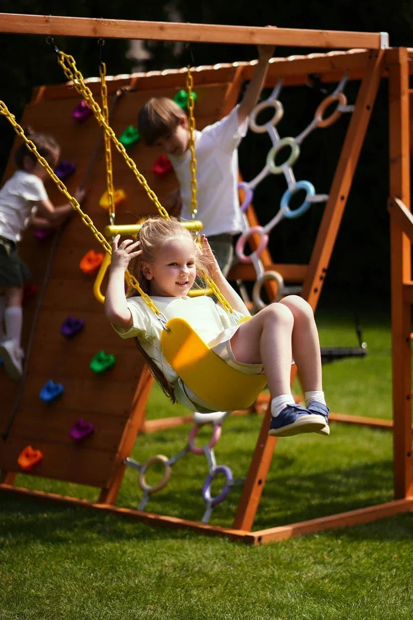 Avenlur Sycamore Outdoor Sensory Swing Set & Jungle Gym