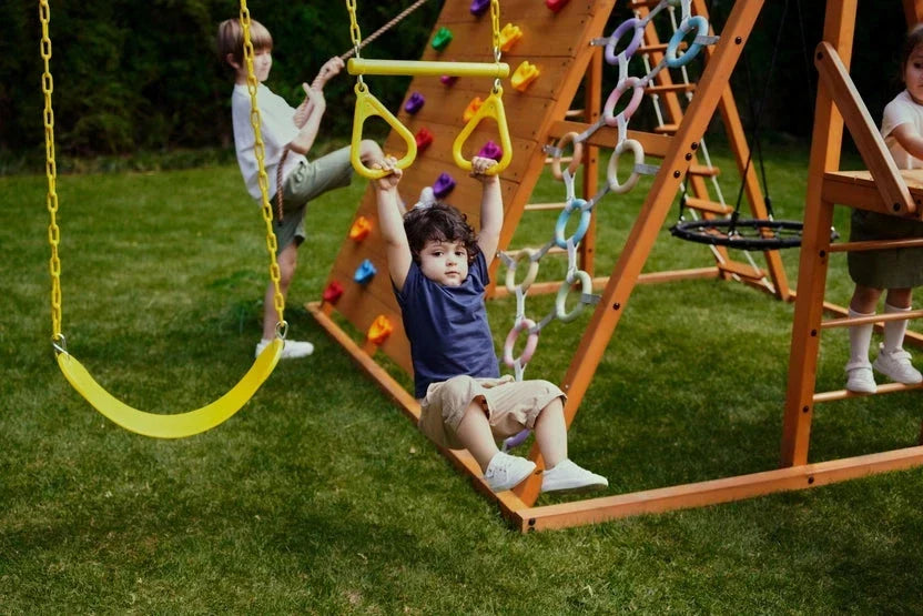 Avenlur Sycamore Outdoor Sensory Swing Set & Jungle Gym