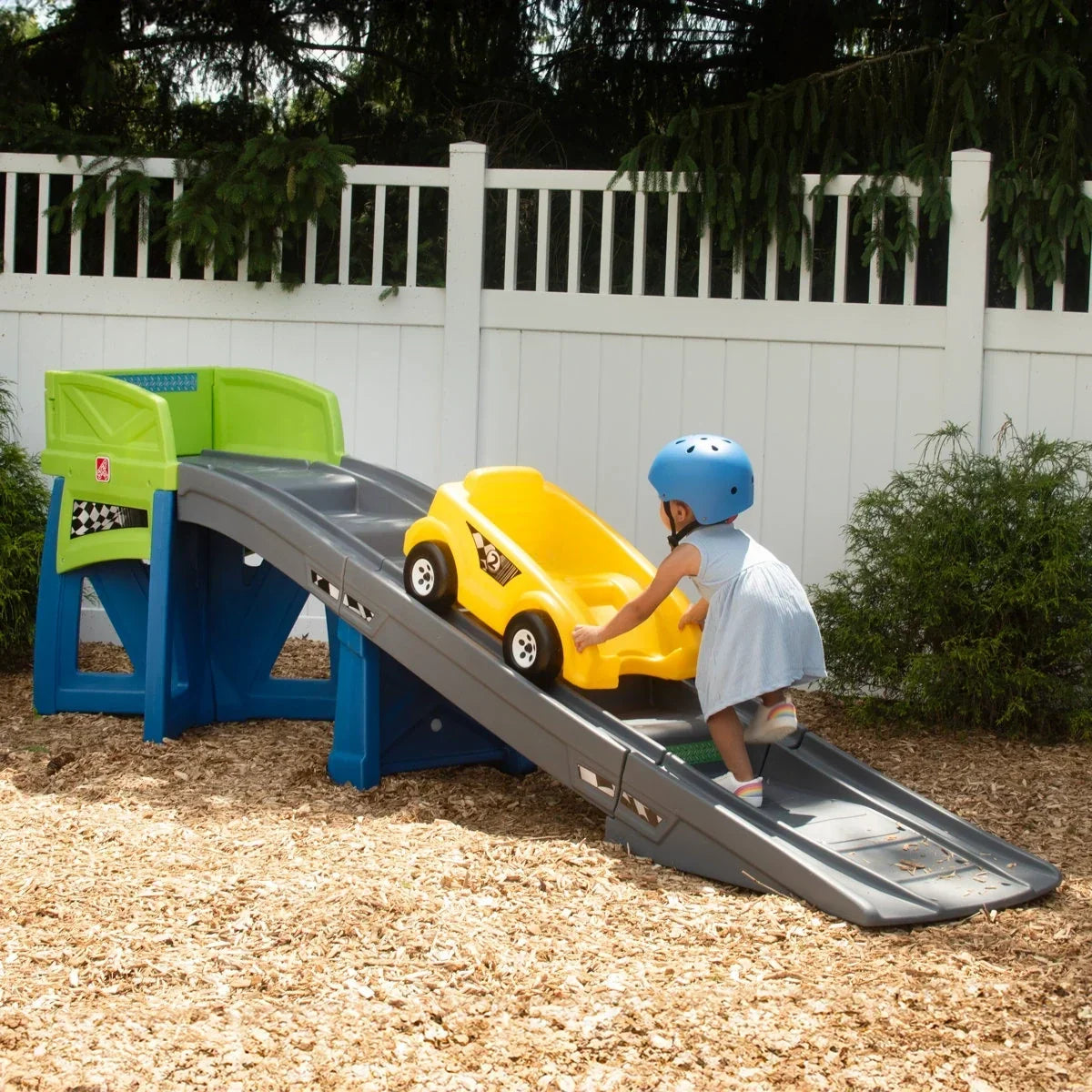 Step2 Extreme Coaster Outdoor Kids Ride On Roller Coaster