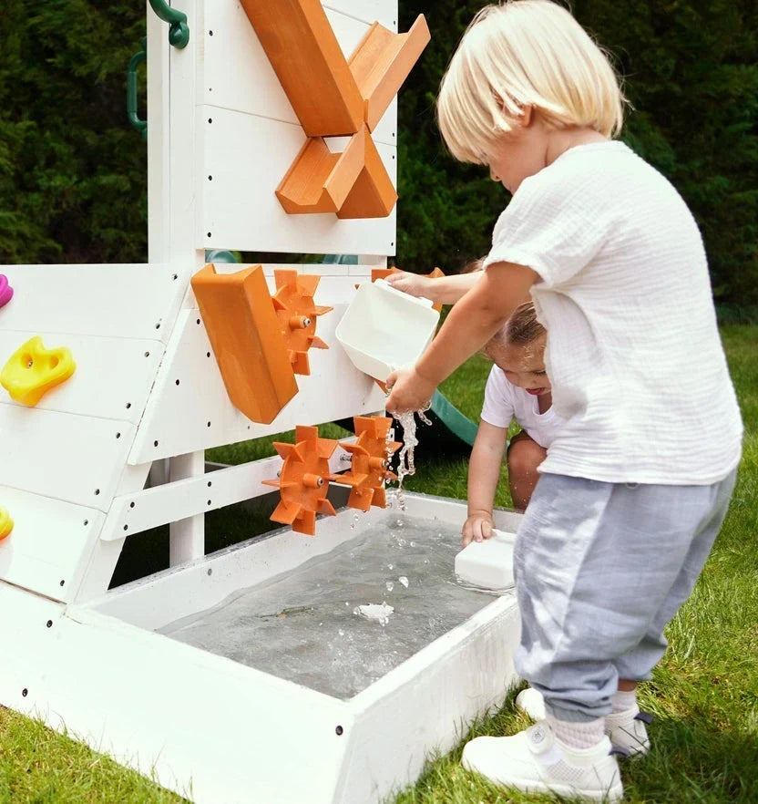 Avenlur Aloe Outdoor Mini Playset for Toddlers - Water Slide & Backyard Fun