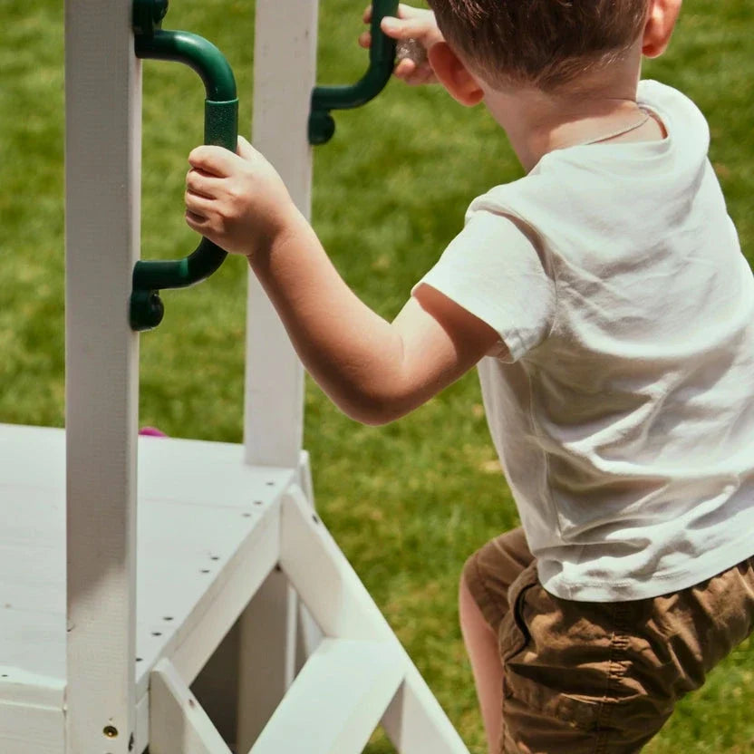 Avenlur Aloe Outdoor Mini Playset for Toddlers - Water Slide & Backyard Fun
