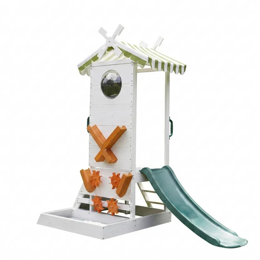 Avenlur Aloe Outdoor Mini Playset for Toddlers - Water Slide & Backyard Fun