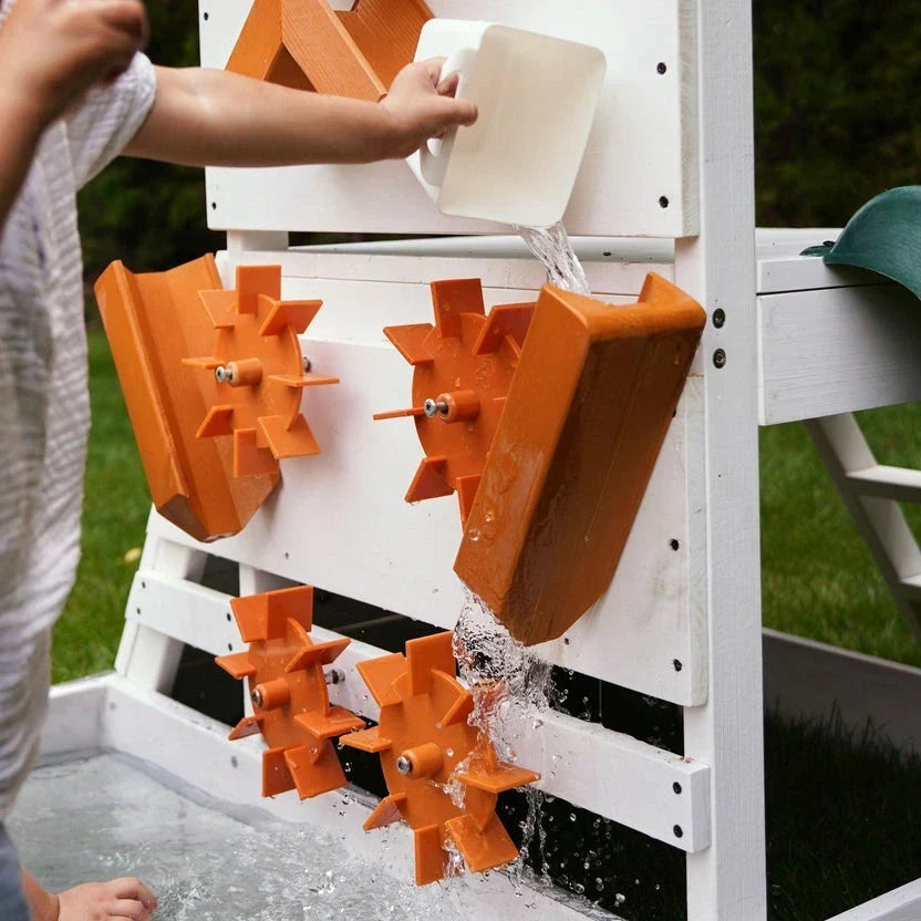 Avenlur Aloe Outdoor Mini Playset for Toddlers - Water Slide & Backyard Fun
